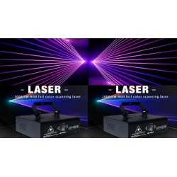 pack 2 lasers 1w rgb